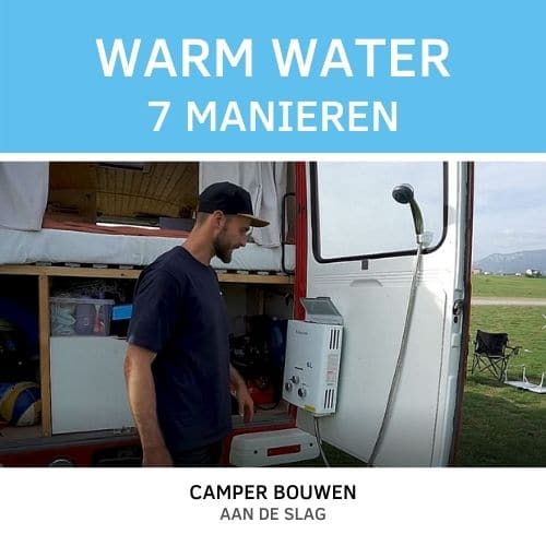 Warm water 7 manieren