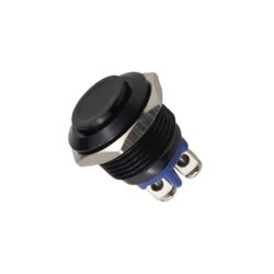 12V schakelaar 16mm camper zwart