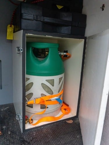 gasfles gaskast