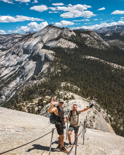 Kabelsectie Half Dome Hike
