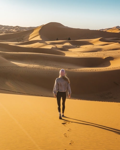 Merzouga Sahara woestijn