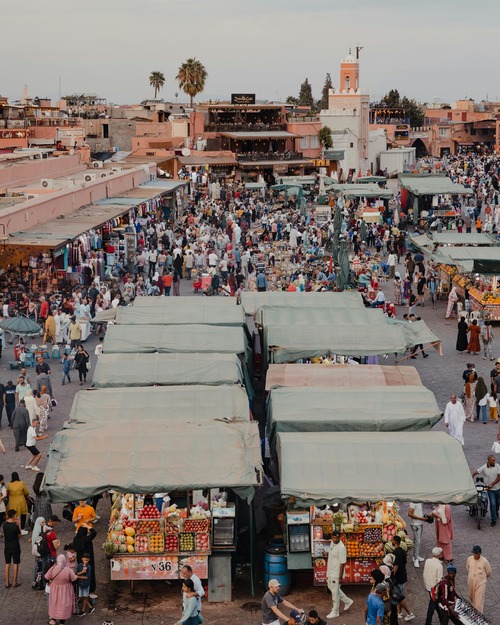 Marrakesh centrum