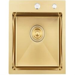 Gouden spoelbak camper
